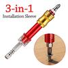 11mm 0.635in Magnetic Hex Shank Drill Socket Set 3 Position Adjustable Tool Steel Wrench Driver Kit For Auto Hardware Tool