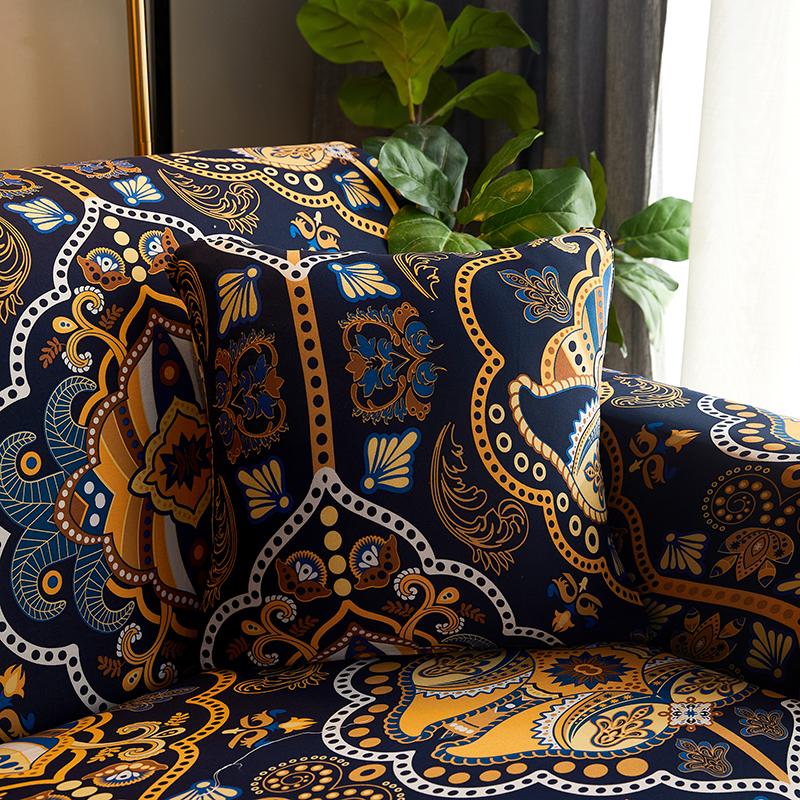 New Extensible Deep Sofa Slipcover For Living Room Big Size Soft Elastic Spandex Couch L Shape Tight Wrap