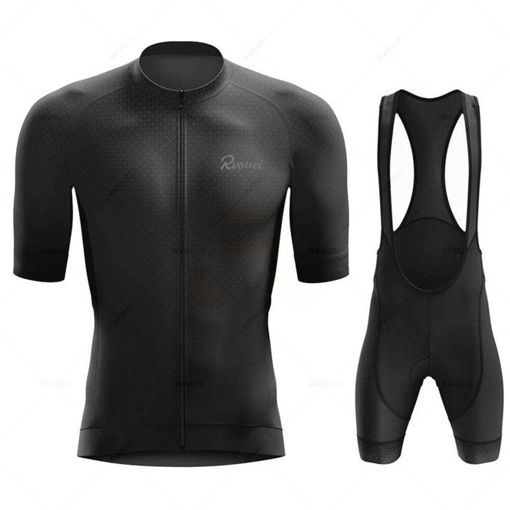 Maillot de Ciclismo 2026 Pro Team Rvouei Hombre Bicicleta Conjunto Ropa de Bicicleta de Carrera Traje Transpirable Ropa para Bicicleta de Montaña Ropa Deportiva