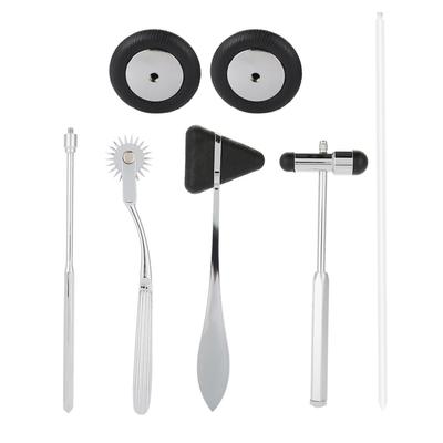 5 in 1 Medizinischer Neurologischer Hammer Muskelreflex Diagnostikhammer Gesundheitswesen Perkussions-Set