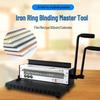 Bao Yu BY-15A Manual 34-Hole Iron Coil Binding Machine CN plug (adapter included)