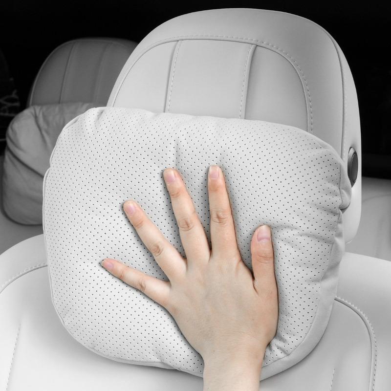 Car Interior Headrests Lumbar Cushion Cars Lumbar Support Sweat Absorbing and Breathable Sports Seat Fixed Headrest Automotive Decorative Accessories