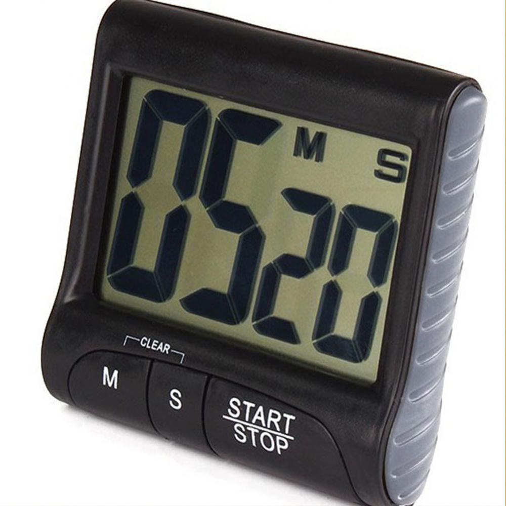Digital Timer Large Display Digital Screen Magnetic Durable For Kitchen Kitchen Tools Kitchen Timer Sleep Stopwatch Clock Timing