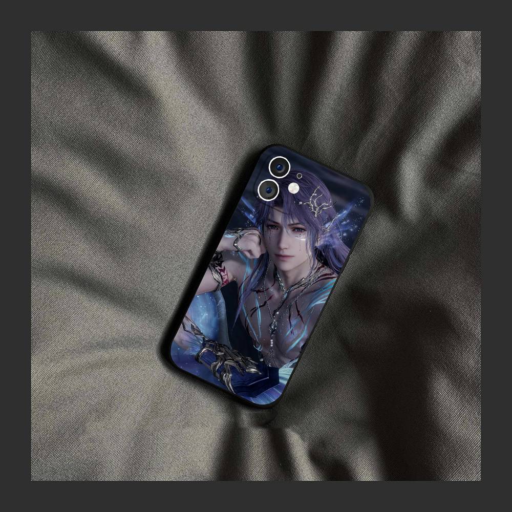 R-Rafayel Love And D-Deepspace Phone Case For IPhone 17 Air 16 15 14 13 Pro Max 11 12 Black Silicone Cover