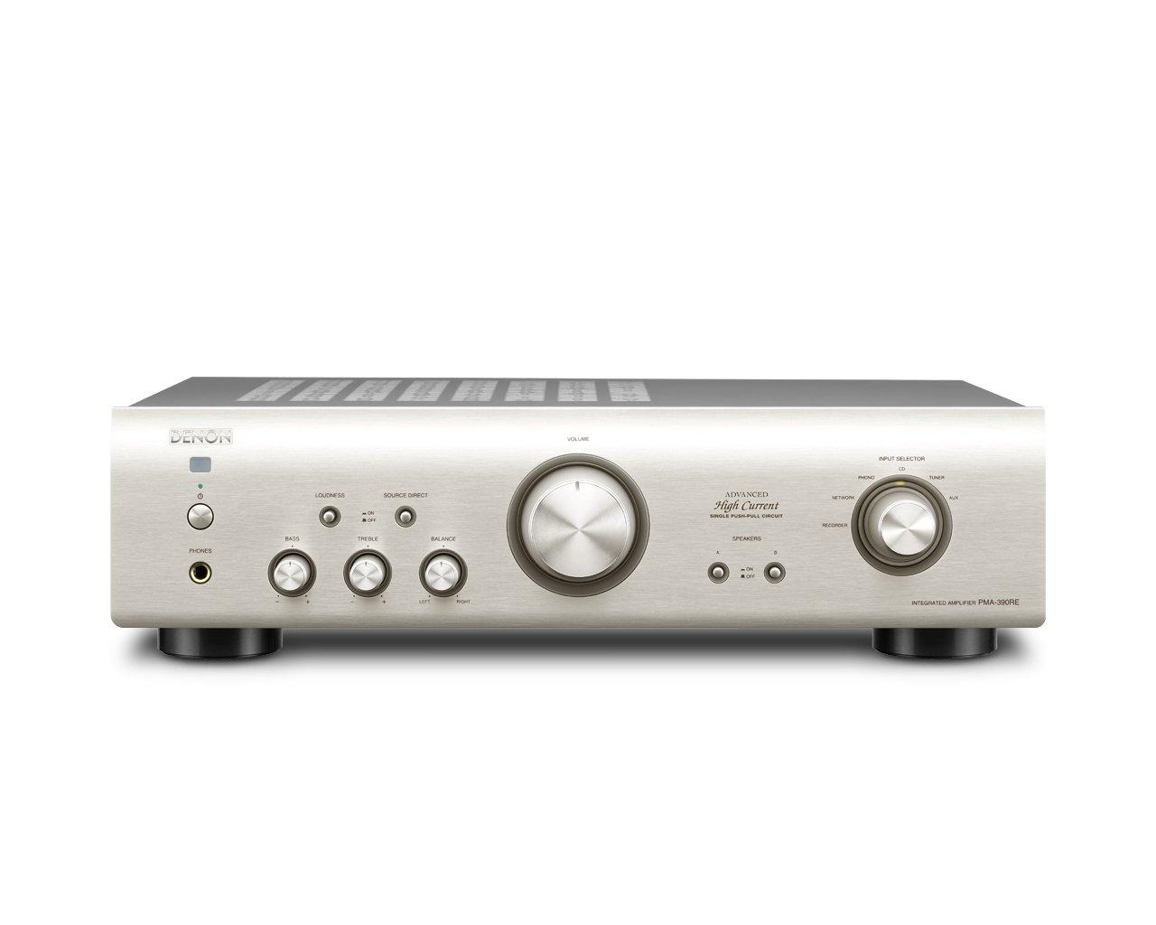 

Denon Integrated Amplifier Entry Class Premium Silver PMA-390RE-SP