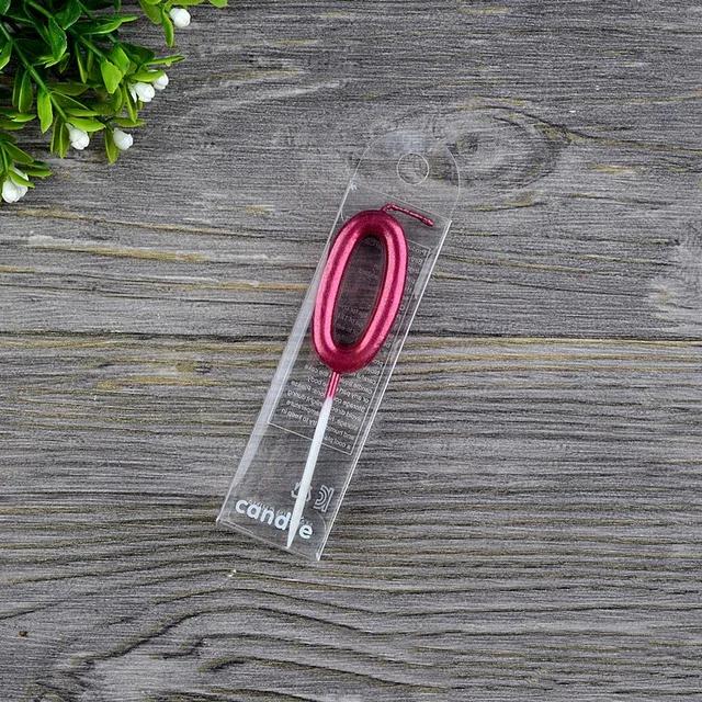 1 STK Rote Zahl Geburtstag Papier Kuchen Kerze Kinder Geburtstagsparty Hochzeitstorte Kerze Gastgeschenke Zubehör Kuchendekorationen Schwarz