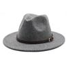 2021 Wool Jazz Top Hat Men And Women Couple Hat Flat-Brimmed Big Eaves Hat Lmn438