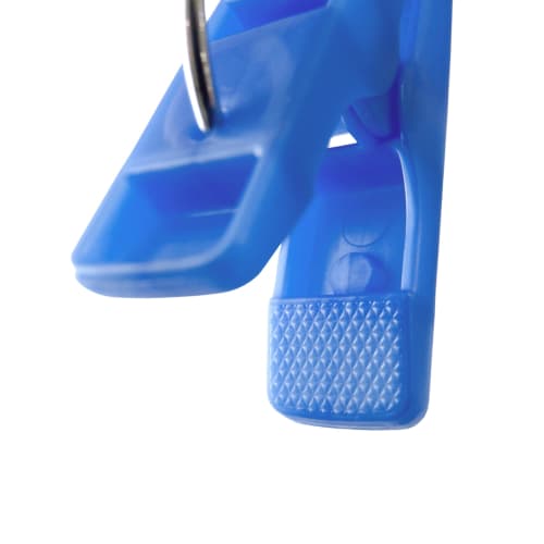 Towa Sangyo Clothes Drying Rack, Laundry, Corner Hanger with 24 Clothespins, Blue