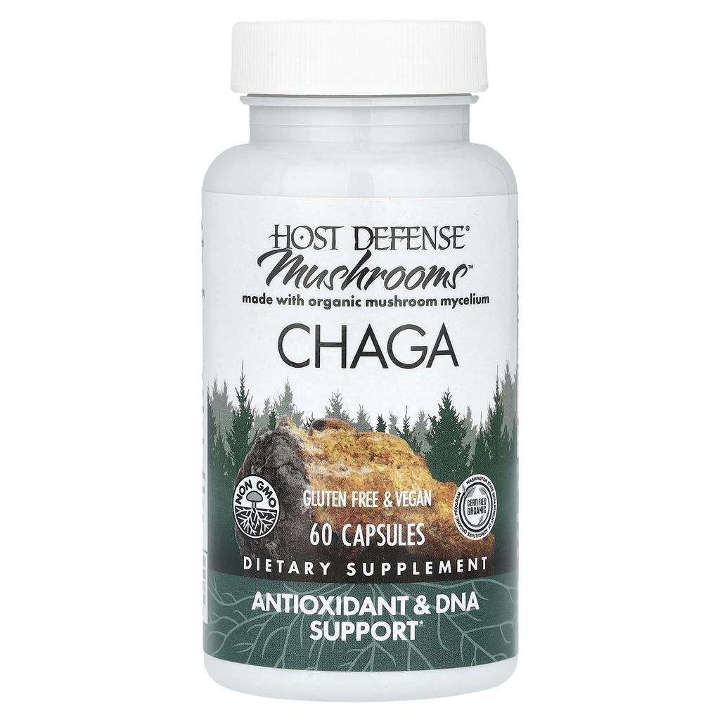 Mushrooms™, Chaga Mushroom, 60 Capsules (0.5G Per Capsule)