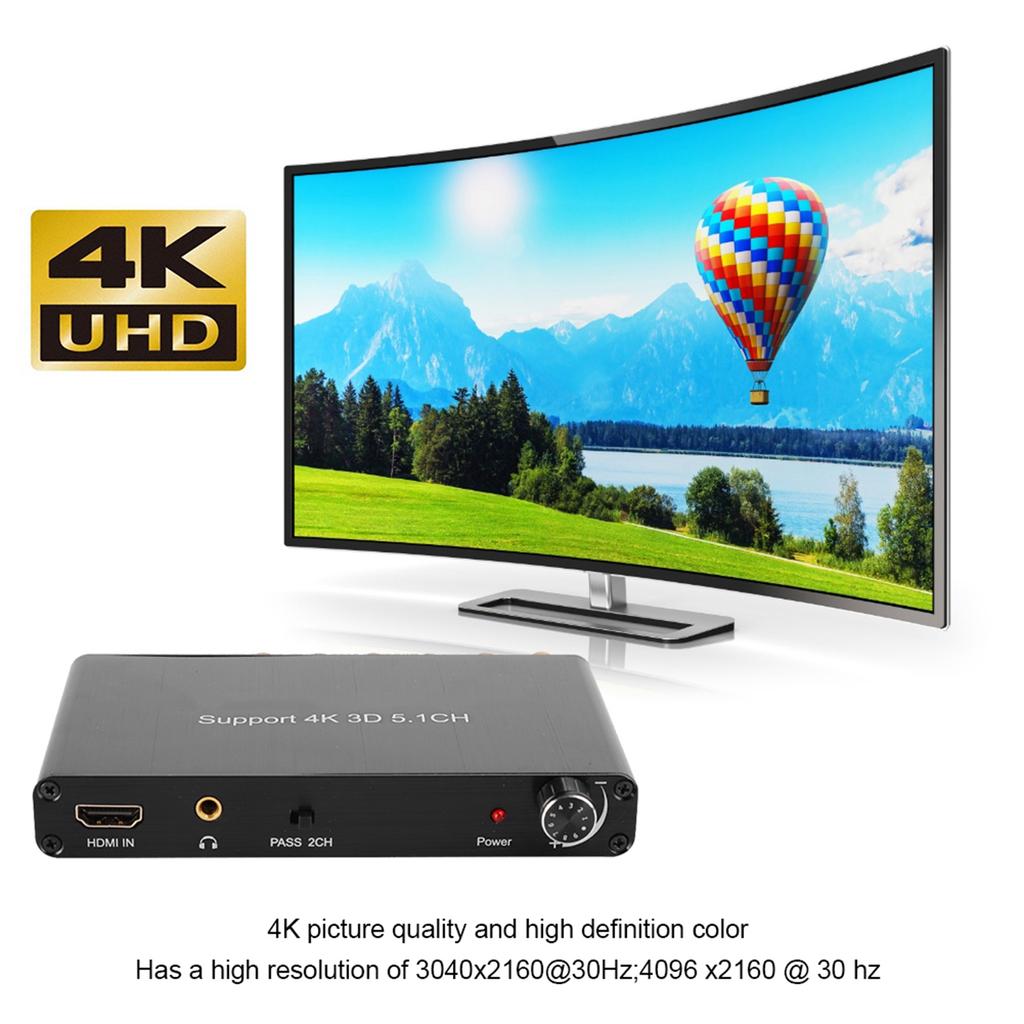 Extractor Decoder Convertor for Support 4K 5.1CH Three Dimensional