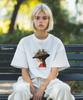 ONEHUNDREDPERCENT FOR WOMAN Ohpxgoodd Mind Semi-Over Short Sleeve T-Shirt