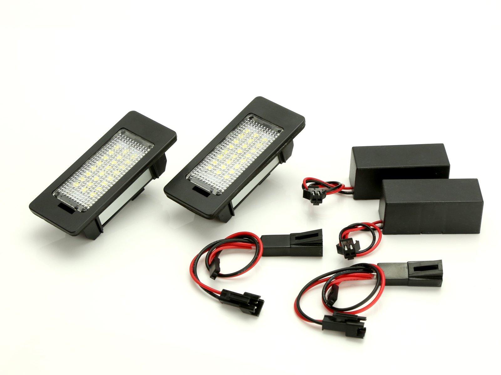 

EALE LED License Lamp Number Plate Light for VW Golf 6 Plus Golf 6 Variant Passat Variant B6 B7 Sharan Touran Touareg