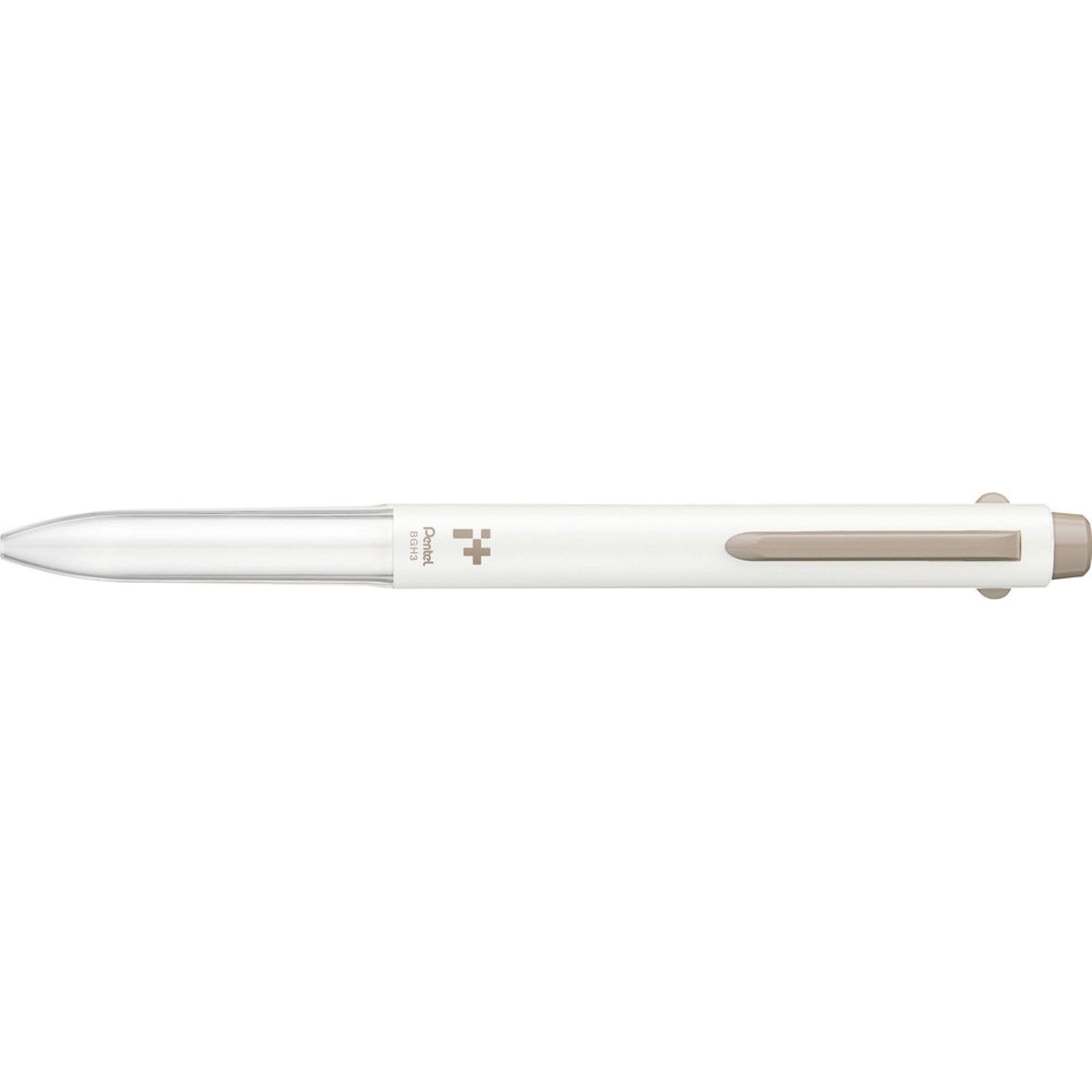 

Корпус шариковой ручки Pentel для ручек 3 i+, Греж, 10 шт. (BGH3-DN) серый