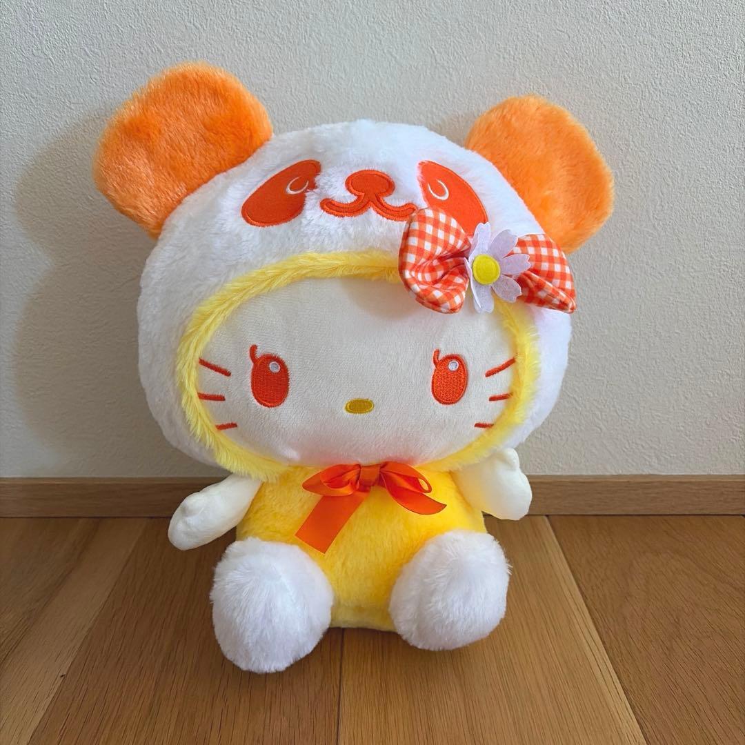Panda Hello Kitty Margaret super big stuffed animal