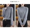 Women's Cashmere Half-Turtleneck Sweater - Thick, Loose, All-Match Wool Knit Pullover for Autumn and Winter