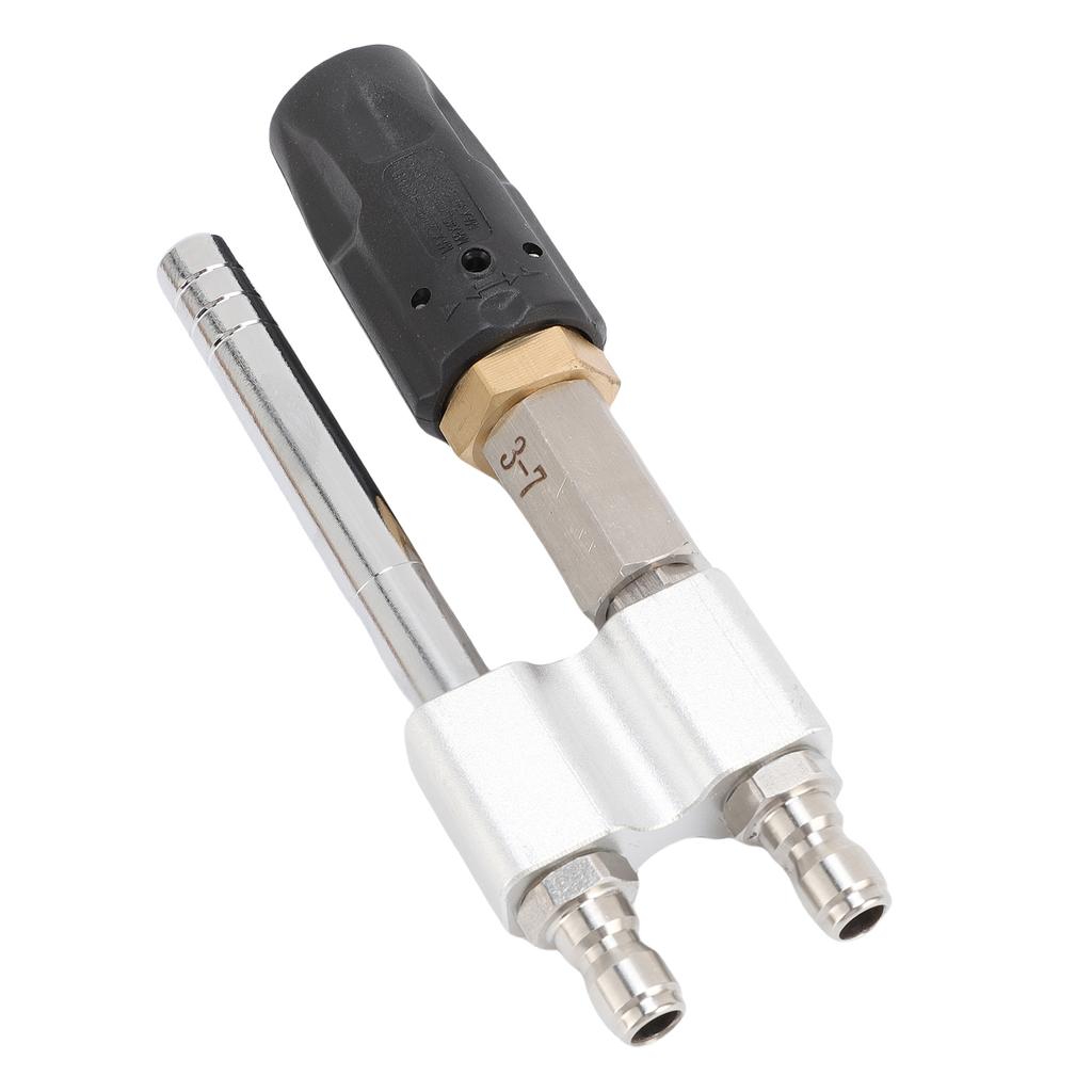 M5 Twist Nozzle High Pressure Washer Tip 1 4 Inch Quick Connect Stainless Steel Long Distance Nozzle 3 7 GPM Flow Rate