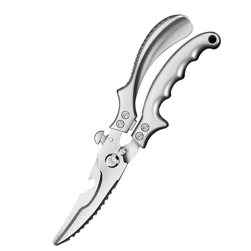 Kitchen Scissors Heavy Duty Meat Fruit Boning Fishing Hunting Camping Professional Stainless Steel Chicken Bone Kitchen Shears