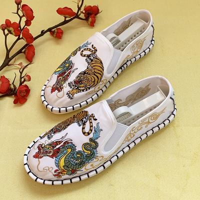 Fashion 2025Shoes for Women Sneakers Men Ethnic Style Embroidery Chinese Style Streetwear Fashion Casual Vintage Old Beijing Shoes