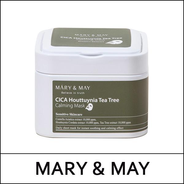 [MARYJA I MAJ] (bo5) Cica Houttuynia Tea Tree Maska Łagodząca (30 szt)400g