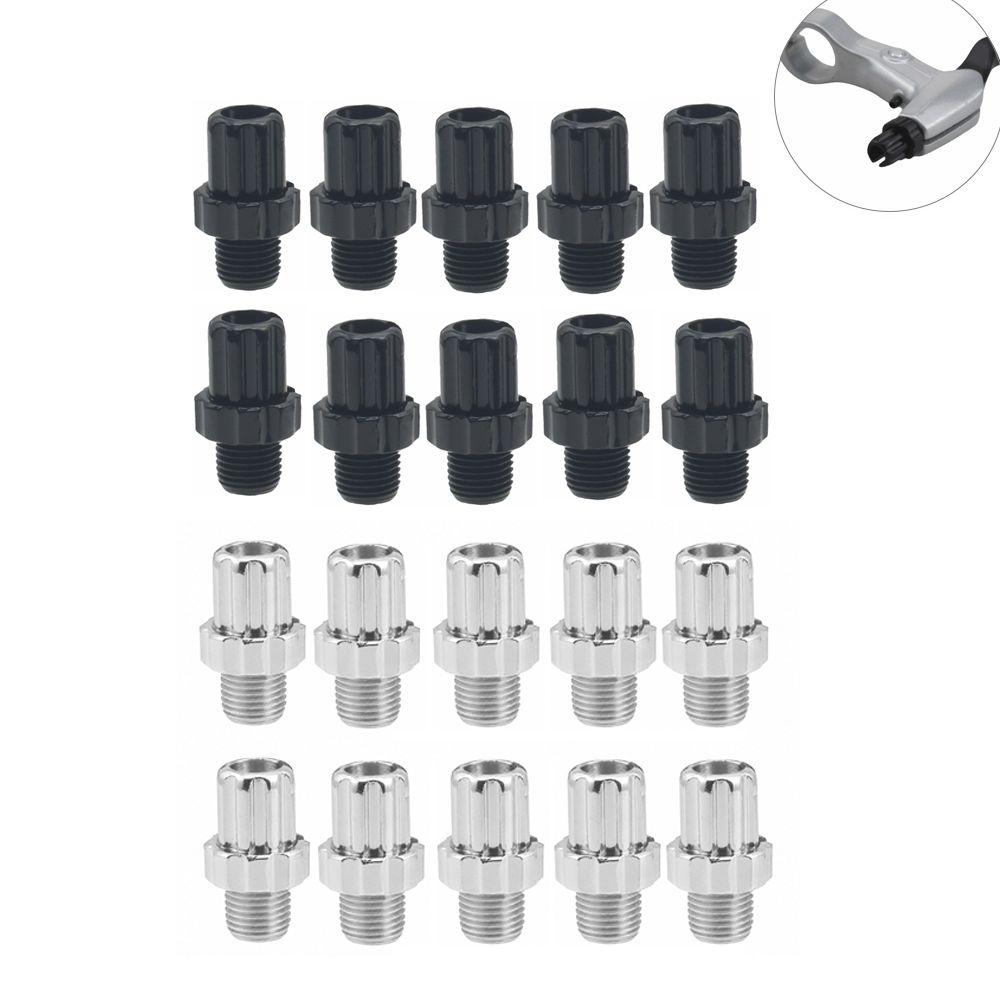 20 Pcs M10 Thread Bike Brake Lever Adjuster Screws Bike Brake Adjuster Screws Brake Lever Parts M10