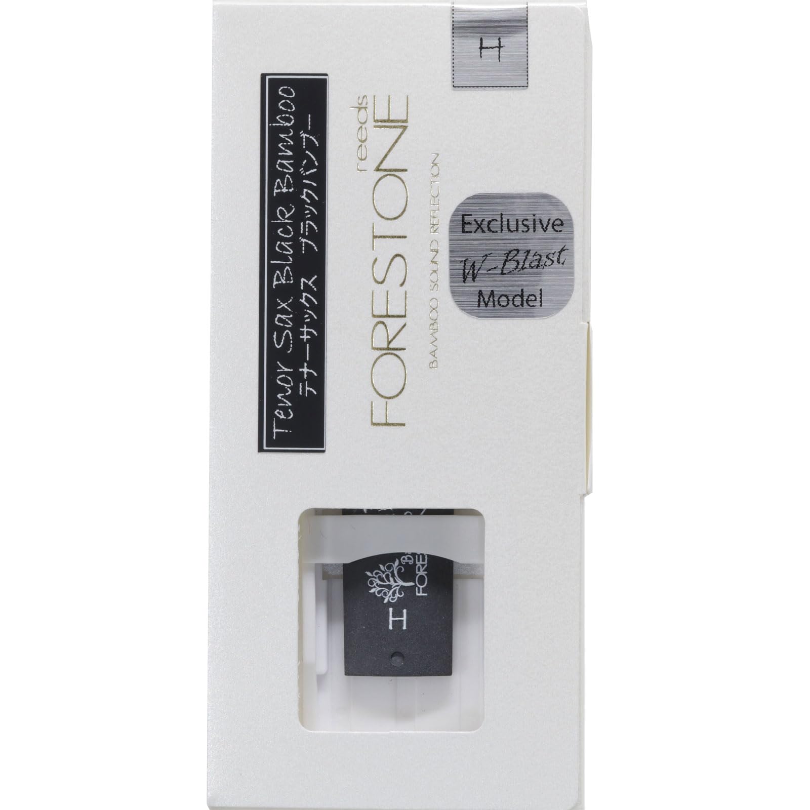 

Трость FORESTONE Black Bamboo W-Blast для тенор-саксофона [Жесткость]: H] FBWTH