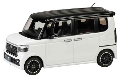 HJ43 Honda CUSTOM Platinum White Pearl Black Finished Product 1/43 N-BOX &