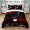 Bedding Set 1 Duvet Cover 2 Pillowcases Tokyo Ghoul Print Soft Bed Linen Bedroom Decor