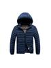 Service Cotton Jacket Men's Models Winter Solid Colour Removable Cap Slim Thickened Top Coat Comfortable and Versatile Jacket