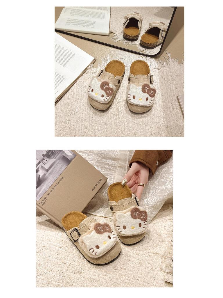 2025 Spring Kids' Birkenstock Princess Slip-on Slippers: Soft Sole, Closed Toe for Little Girls