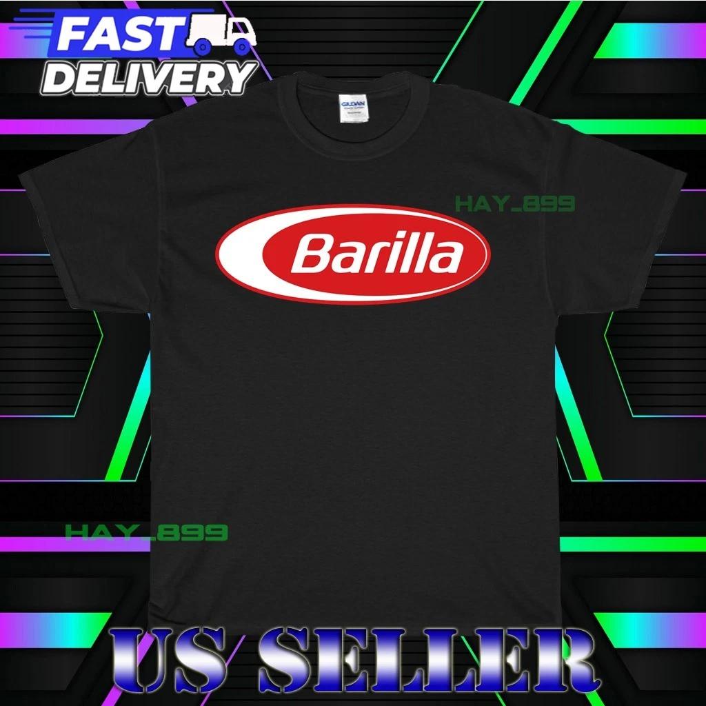 NEW SHIRT BARILLA SPAGHETTI PASTA SAUCE LOGO T-Shirt FUNNY USA UNISEX SIZE S-5XL 3XL