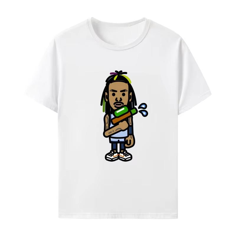 2025 Jamolant Short Sleeve T-shirt Basketball New Youth JA MORANT Clothes No. 12 Men's Casual Graphic T-shirt