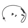 3.5mm Clear Air Tube In Ear Headphones Earbuds Suitable for Security Running Driving Activities for Multiple Uses