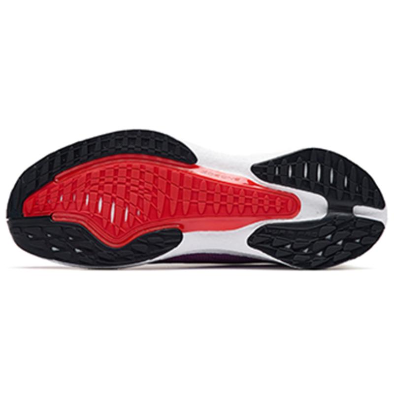 ANTA MACH 2.0 Running Shoes Women's Low top Fire Dragon Purple/Ivory White/Black Sneakers 122235583-2