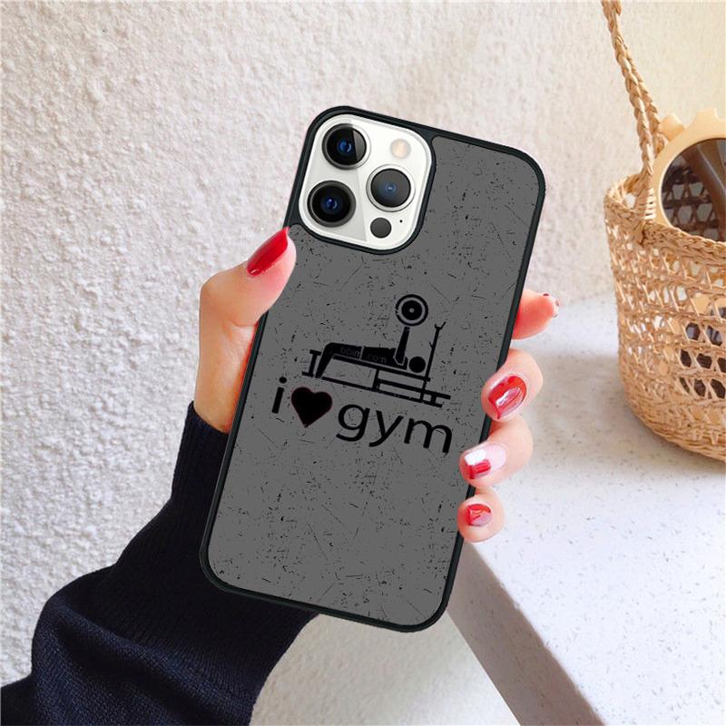 GYM WORKOUT BODY BUILDING QUOTES Phone Case for iPhone 17 Air 16 PRO MAX 15 14 PLUS 12 11 13 Cover Fundas Shell Coque