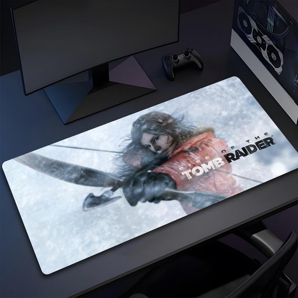 Rise Of The Tomb Raider Game Mouse Pad High Quality Natural Rubber Mouse Pad The Most Professional Washable Laptop Mouse Pad