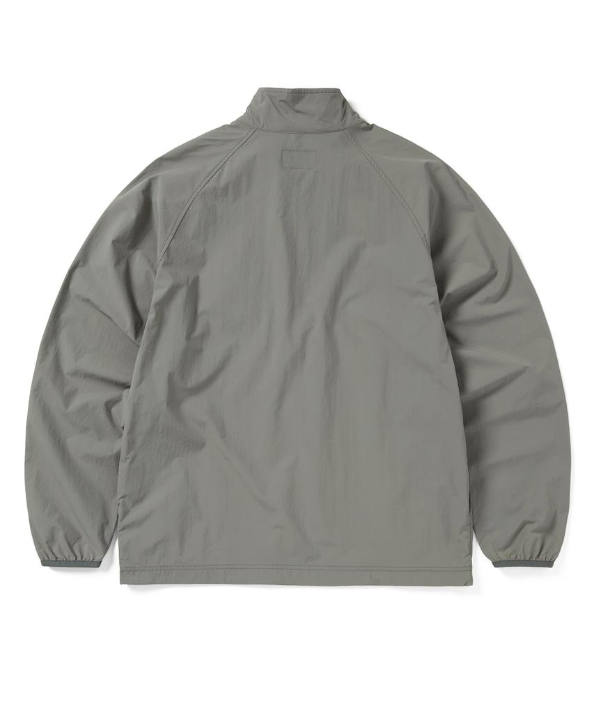 Thisisneverthat Half Zip Sports Pullover Gray