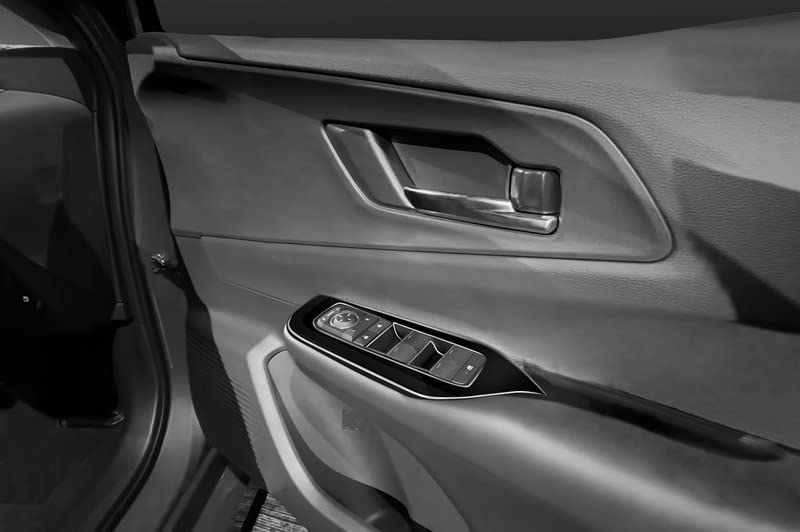 

TADOKAPATU ABS Resin Power Window Switch Covers for Toyota New Prius 60 Series in Piano Black 4-Piece (ZVW60, ZVW65, MXWH60, MXWH65) (PR-BLB)