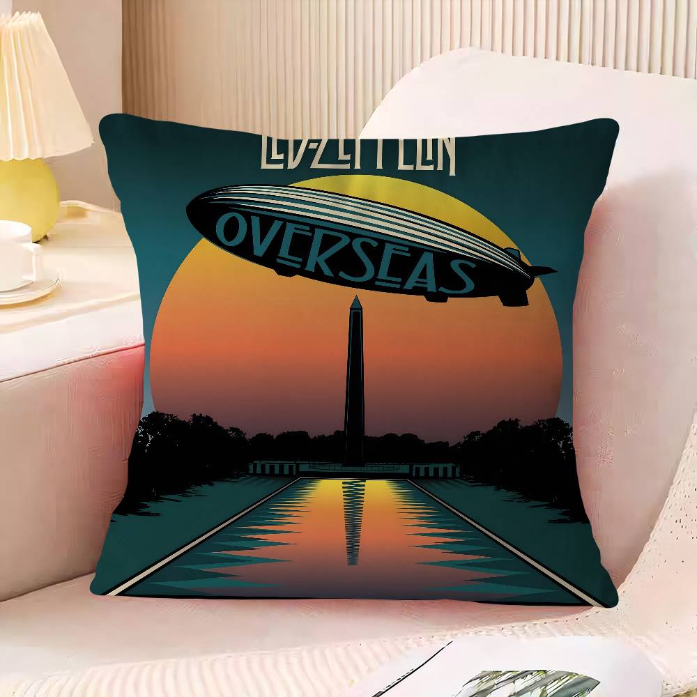 

L-Led Z-Zeppelin Офисная подушка-чехол Подушка для автомобиля Чехол для подушки 45X45 см Чехол для поясничной подушки Чехол для диванной подушки 16x16Inch