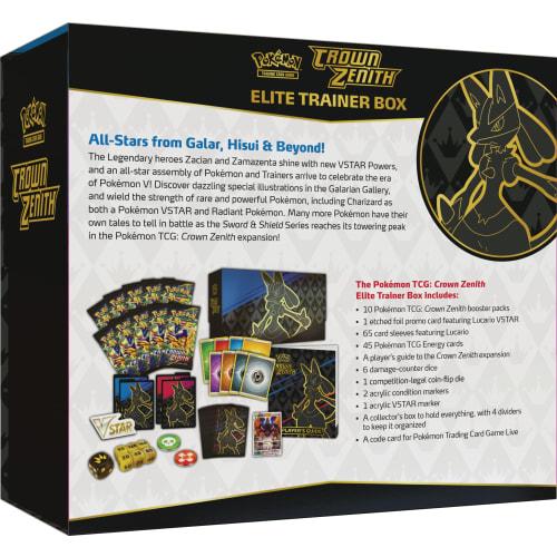 Pokemon TCG: Crown Zenith Elite Trainer Box