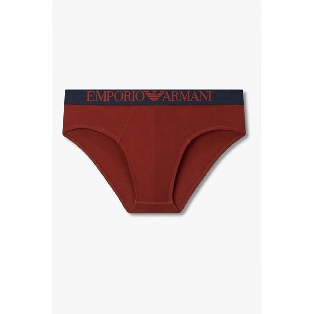 Emporio Armani Men Waist Colorblock Cotton Brief 0816311006