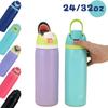 24/32oz Large capacity Stainless Steel Thermal Mug Outdoor Camping Beach Portable Tumbler Vacuum Flasks Thermos Water Bottle