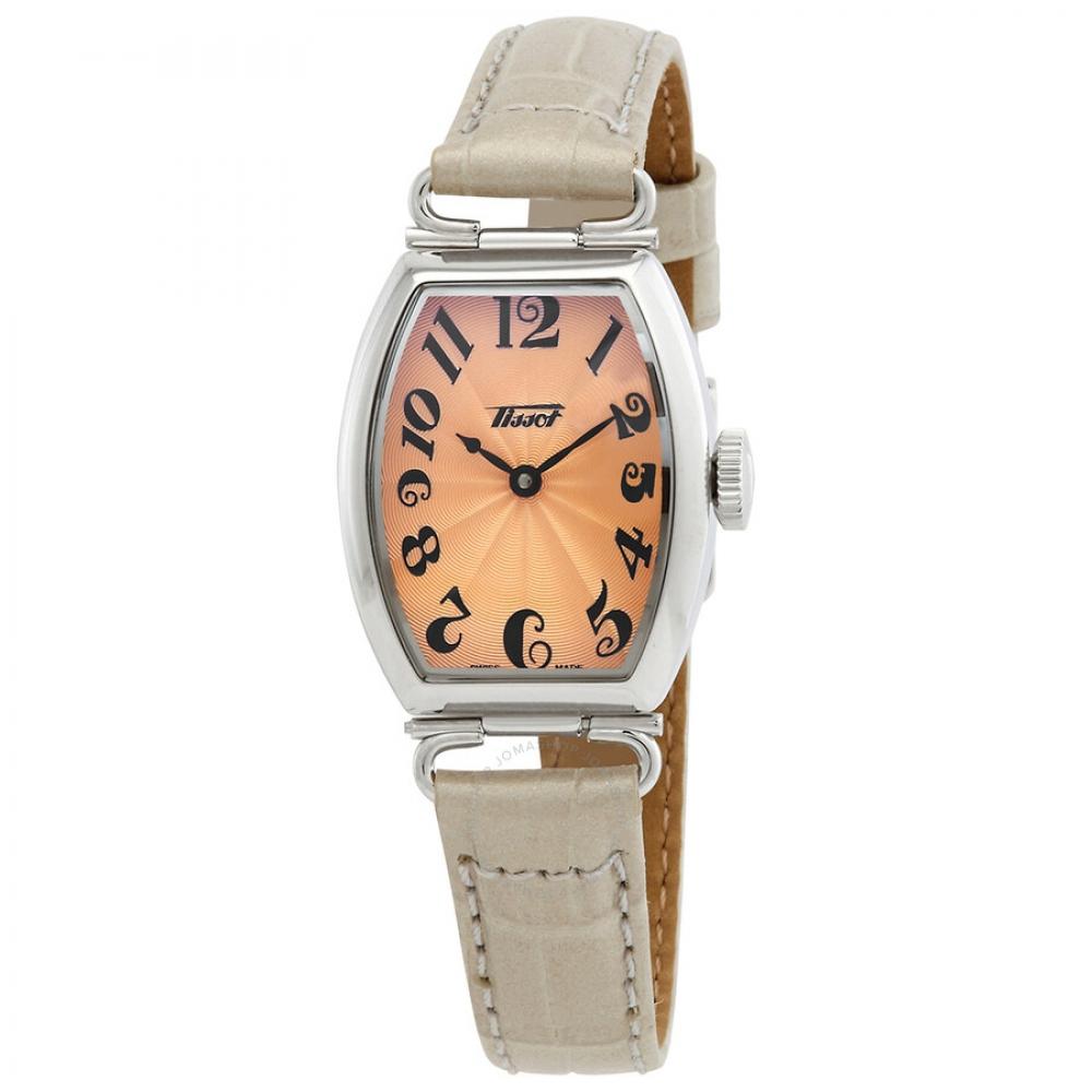 

Tissot Heritage Quartz Orange Dial Ladies Watch T128.109.16.282.00
