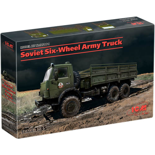 ICM 1/35 Soviet 6-Wheel Army Truck 35001 Plastic Model