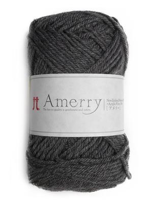 Hamanaka Amelie Worsted 30 Item 2261 Yarn, Weight, Col. (Gray), 40g, Approx. 110m, No.