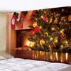 Home Decoration Christmas Snow Print Tapestry Boho Bedroom Living Room Wall Decor Background Fabric tapeçaria de natal
