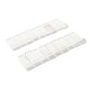 18 Pcs Vinyl Record Wall Mount Self Adhesive Clear Vinyl Display Shelf No Drill Vinyl Storage Shelves for Album Covers Display