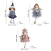 Angel Girl Christmas Angel Doll Old Man Snowman Hanging Pendant Plush Toy Pendant Party Gift Drop Ornaments Xmas Tree Pendant
