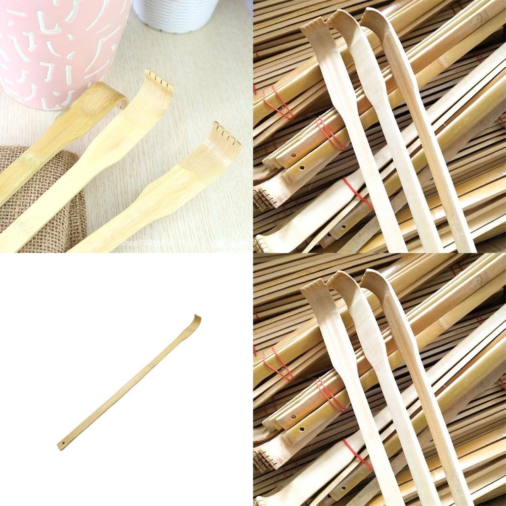 Premium Bamboo Back Scratcher Relieve Itching And Scratching With This Handy Tool