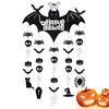 Bats Halloween Decoration Bat Door Hanging Halloween Wall Decorations Ghost Festival Halloween Decoration Layout for Haunted