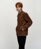 Solew Suede Outer Shirt_Brown